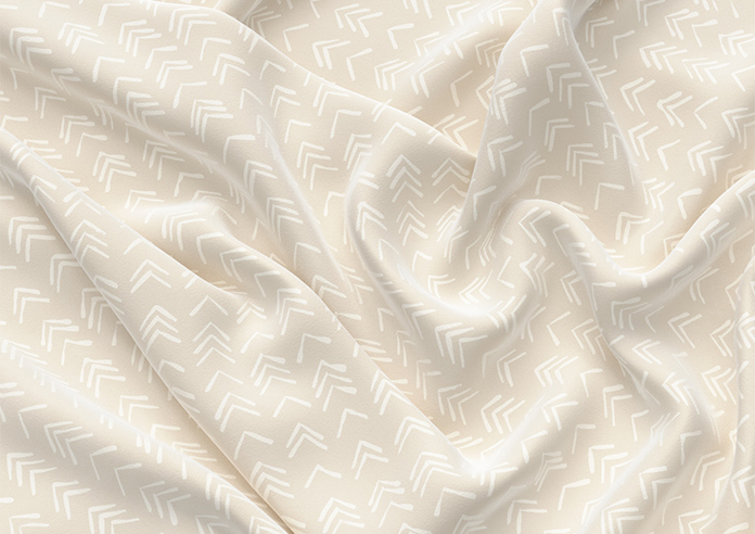 Rolling Hills Velvet, Natural - Motorised Roman Blind - Image 4